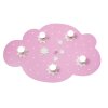 Applique murale Elobra STERNENWOLKE Rose, 5 lumières