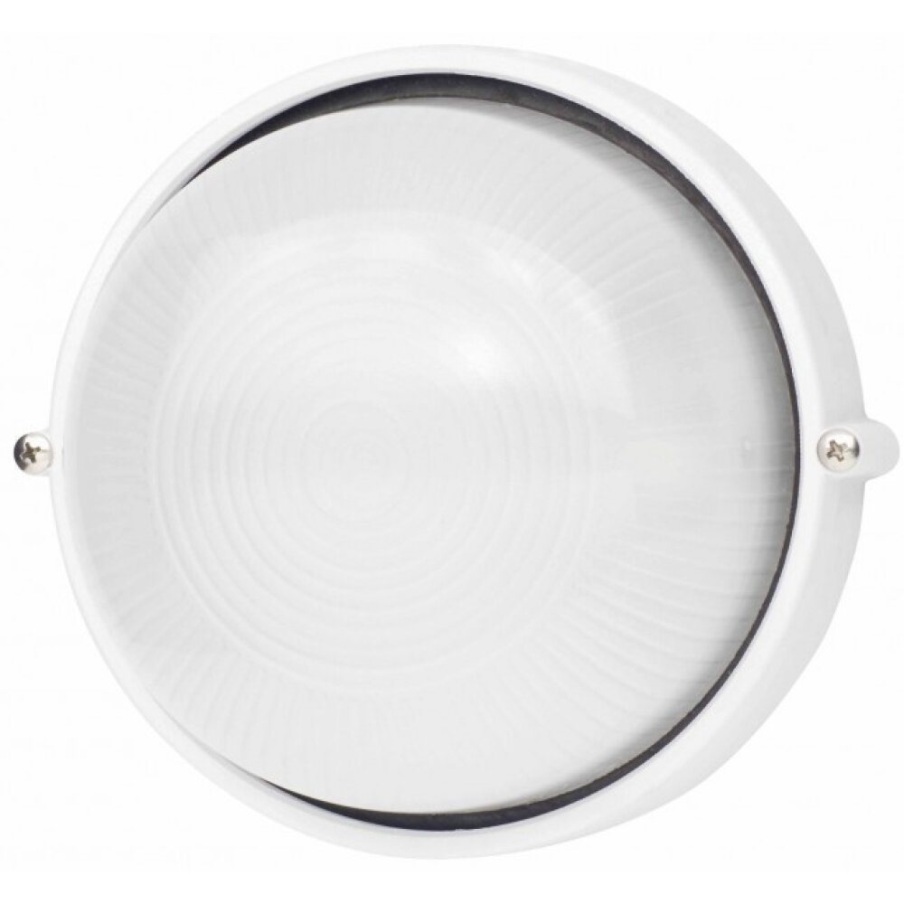 Plafonnier/Applique murale d'extérieur Brilliant Silvester Blanc, 1 lumière main product photo