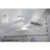 Ventilateur Globo FERRO Blanc