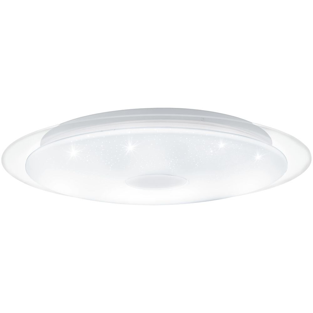 Plafonnier EGLO LANCIANO LED Transparent, Blanc, 1 lumière, Télécommandes main product photo