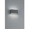 Applique murale d'extérieur Trio TRENT LED Anthracite, 1 lumière