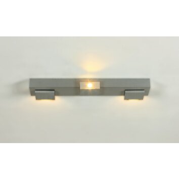 Barre de spots Bopp Elle LED Aluminium, 3 lumières