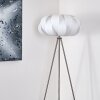 Lampadaire Zobus Nickel mat, 1 lumière