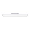Plafonnier Leuchten Direkt FLAT LED Argenté, 1 lumière, Télécommandes