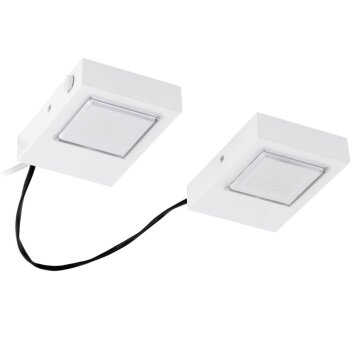 Lampe à encastrer Eglo LAVAIO LED Blanc, 2 lumières