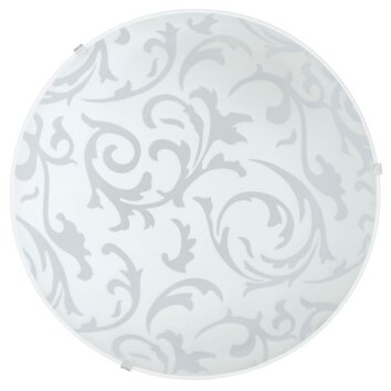 Applique murale / Plafonnier Eglo SCALEA 1 Blanc