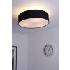 Plafonnier Trio 3033 Nickel mat, Noir, 3 lumières