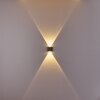 Applique murale d'extérieur Abaiang LED Gris, 1 lumière