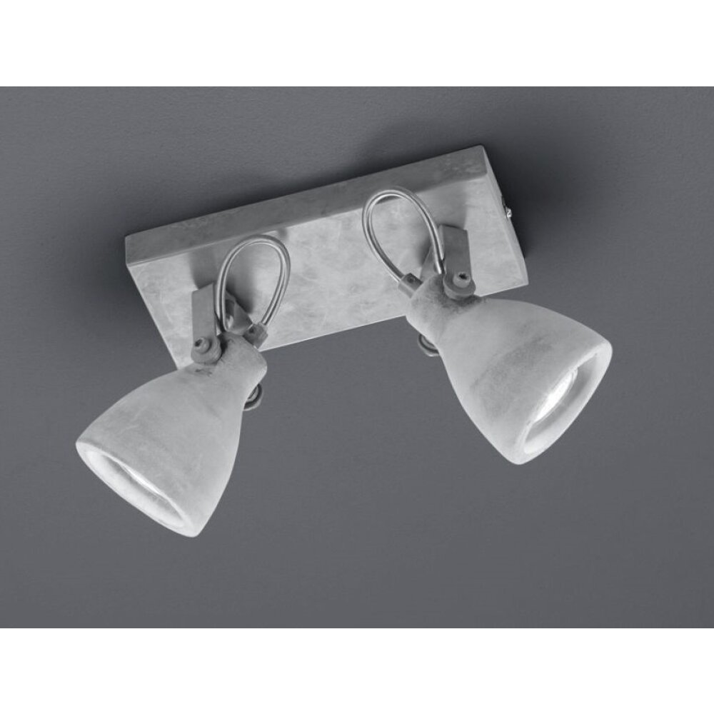 Spot Trio CONCRETE LED Gris, 2 lumières main product photo