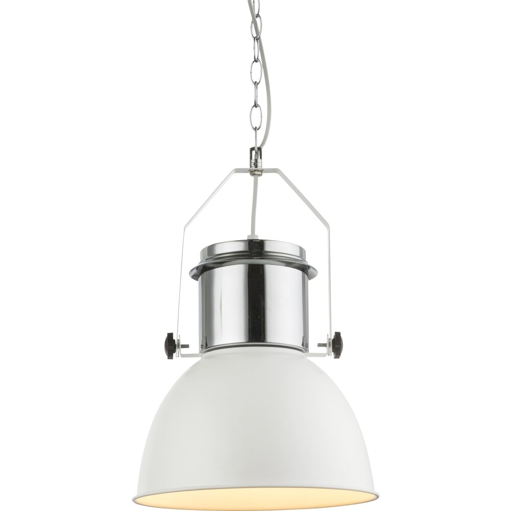 Suspension Globo Kutum Chrome, Blanc, 1 lumière main product photo