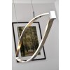 Suspension Honsel Lucy Chrome, Acier inoxydable, 6 lumières