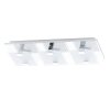 Applique ou plafonnier Eglo VICARO LED Chrome, 3 lumières