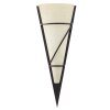 Applique murale / Plafonnier Eglo PASCAL 1 Brun foncé