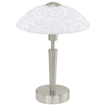 Lampe à poser Eglo SOLO Nickel mat