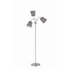 Lampadaire Reality WINDU Nickel mat, 3 lumières