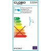 Lampe d'extérieur Globo CORNUS Acier inoxydable, 1 lumière