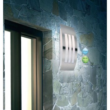 Lampe d'extérieur Globo CORNUS Acier inoxydable, 1 lumière Lampe d'extérieur Globo CORNUS Acier inoxydable, 1 lumière