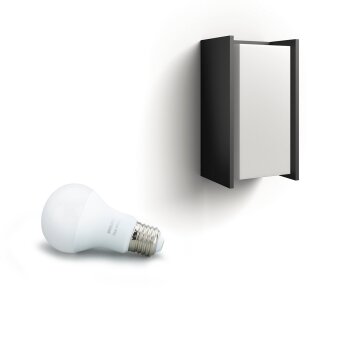 Applique murale Philips Hue White Turaco Anthracite, 1 lumière
