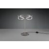 Lampe de table Trio Charivari LED Nickel mat, 1 lumière