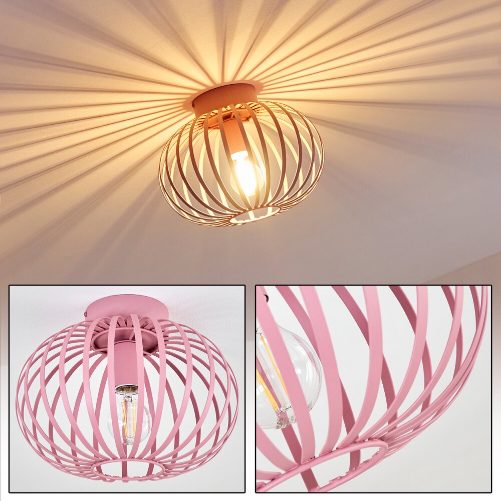 Plafonnier Mattmar Rose, 1 lumière main product photo