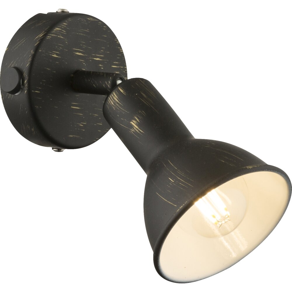 Applique murale Globo NAMUS Noir, 1 lumière main product photo