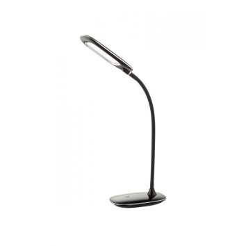 Lampe de table Globo LED Noir, 1 lumière