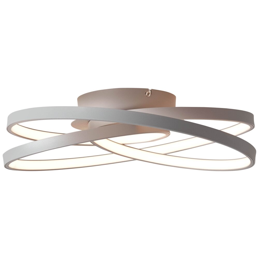 Plafonnier Brilliant Labyrinth LED Gris, 1 lumière main product photo