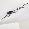 Plafonnier Flow LED Noir, 3 lumières