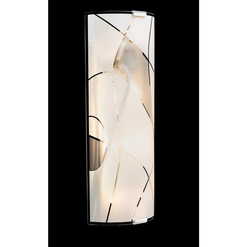 Applique murale Globo Blanc, 2 lumières main product photo