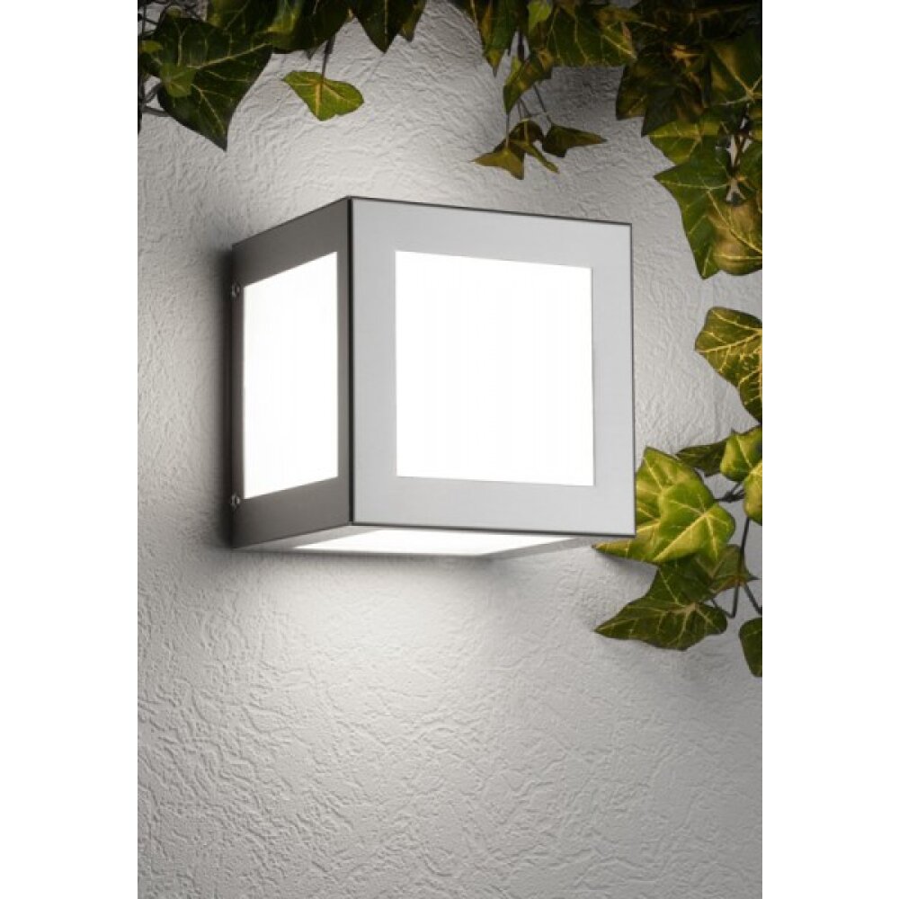 Applique murale CMD Aqua Cubo Acier inoxydable, 1 lumière main product photo