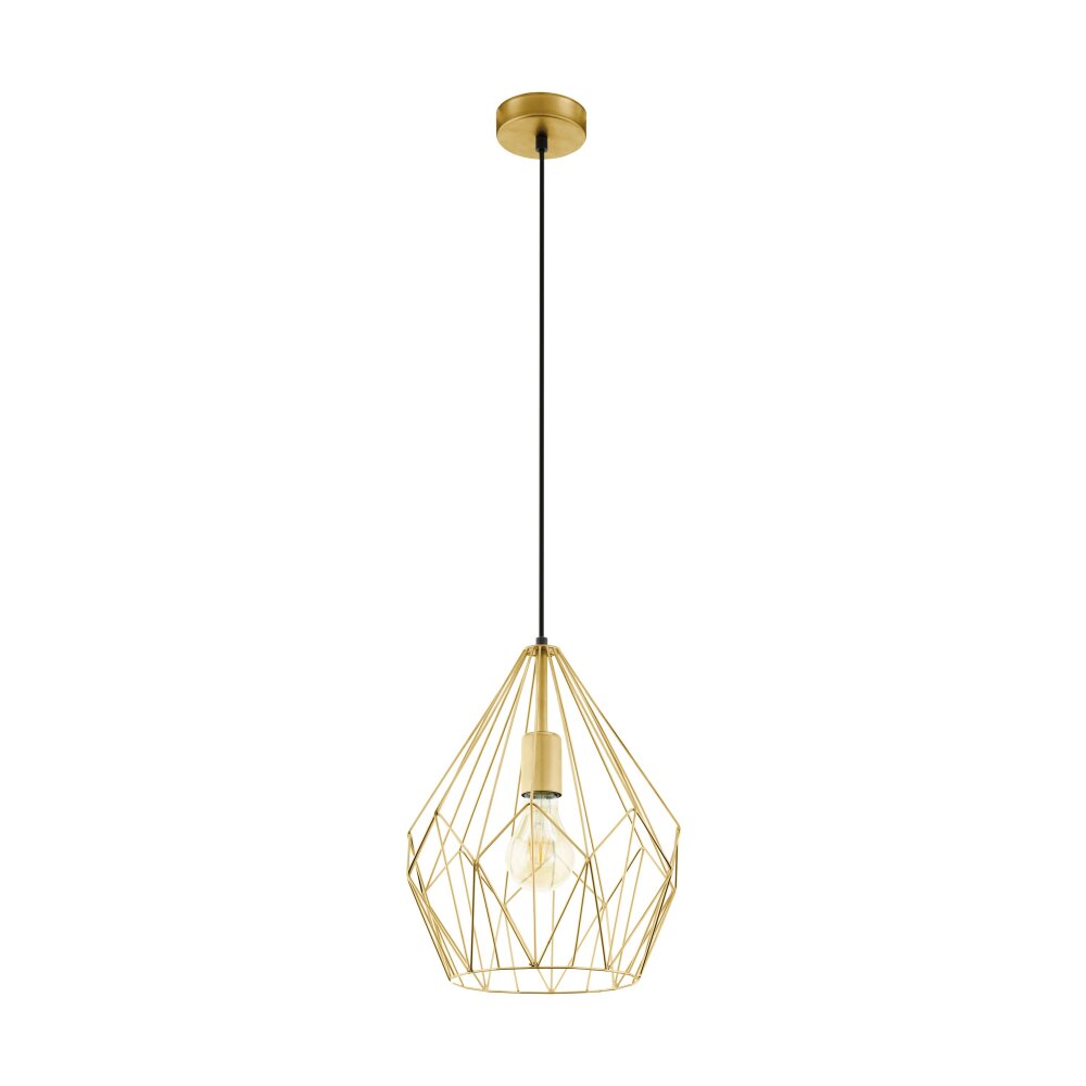 Suspension Eglo CARLTON Or, 1 lumière main product photo