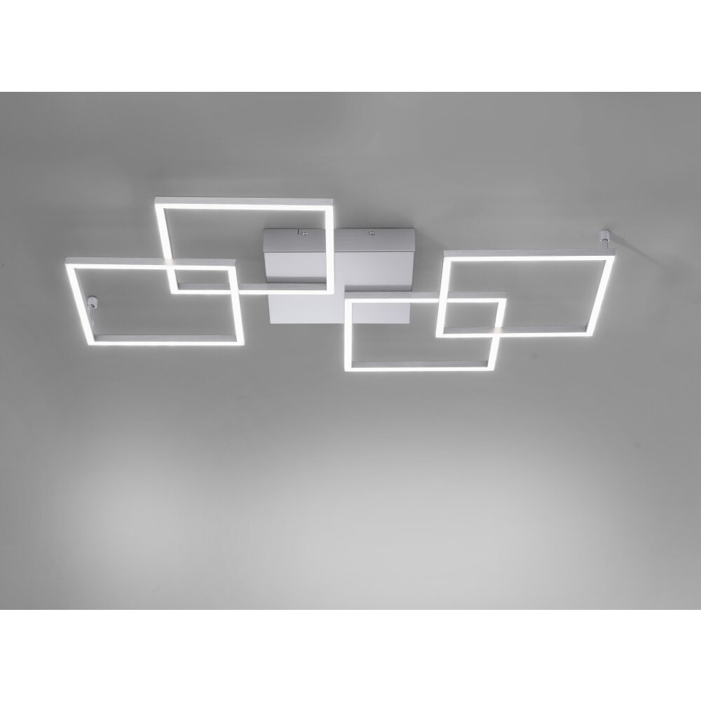 Plafonnier Paul Neuhaus INIGO LED Acier inoxydable, 4 lumières main product photo