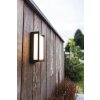 Applique murale d'extérieur Lutec Qubo LED Anthracite, 1 lumière