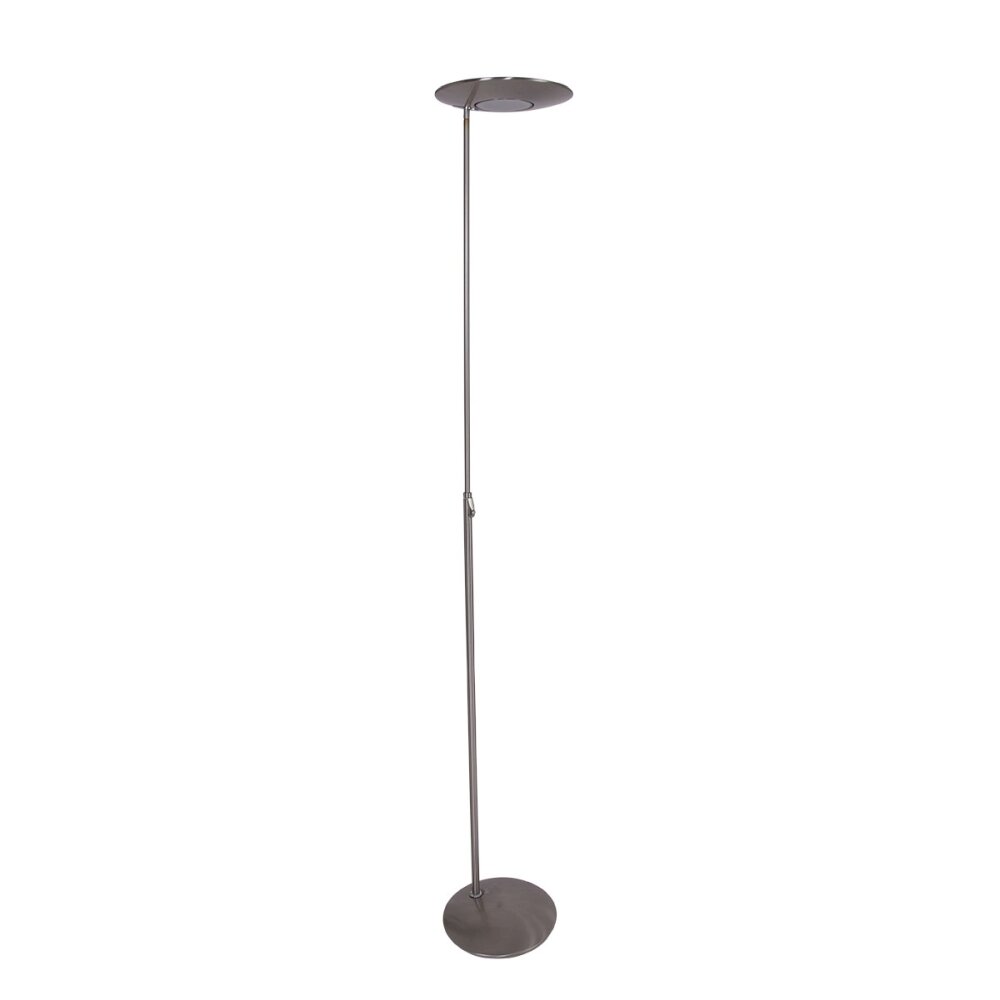Lampadaire Steinhauer Zenith LED Acier inoxydable, 1 lumière main product photo