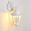 Applique extérieure Hongkong Blanc, 1 lumière