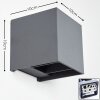 Applique murale Badajoz LED Anthracite, 1 lumière