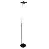 Lampadaire Steinhauer Zenith LED Noir, 1 lumière