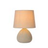 Lampe de table Lucide RAMZI Beige, 1 lumière