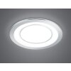 Spot encastrable Trio Leuchten CORE LED Chrome, 1 lumière