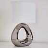 Lampe à poser Morcote Chrome, 1 lumière