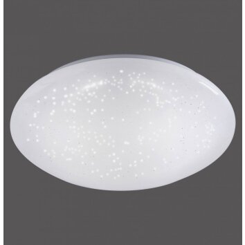 Plafonnier Leuchten Direkt SKYLER LED Blanc, 1 lumière