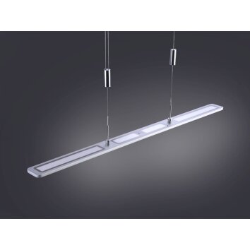 Suspension Paul Neuhaus NIKA LED Aluminium, 1 lumière