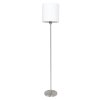 Lampadaire Steinhauer Noor Acier inoxydable, 1 lumière