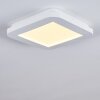 Plafonnier Siguna LED Blanc, 1 lumière