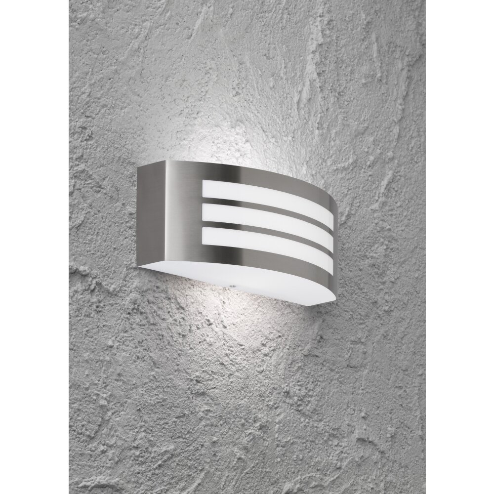 Applique murale d'extérieur Wofi KASAN Acier inoxydable, 1 lumière main product photo