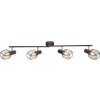 Spot de plafond Globo Akin, 4 lumières