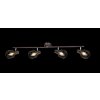 Spot de plafond Globo Akin, 4 lumières