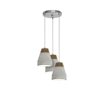 Suspension Eglo TAREGA Gris, 3 lumières