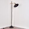 Lampadaire Gudem Noir doré, 1 lumière