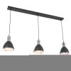 Suspension Steinhauer Storm Noir, 3 lumières